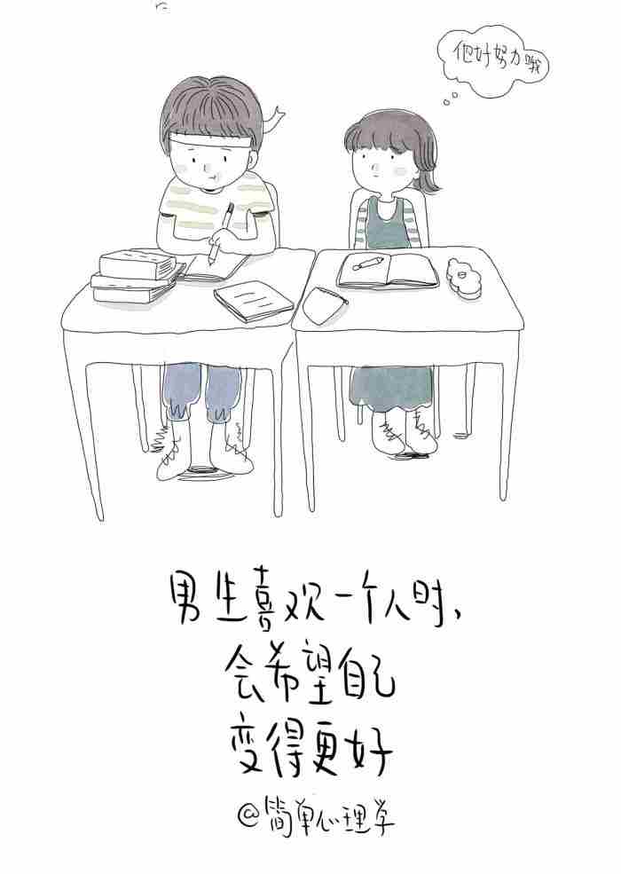 男生喜欢你的表现，男生喜欢一个女生会有什么表现