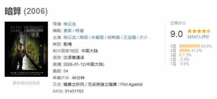 柳云龙主演的谍战电视剧有哪些 潜伏在黎明之前 电视剧