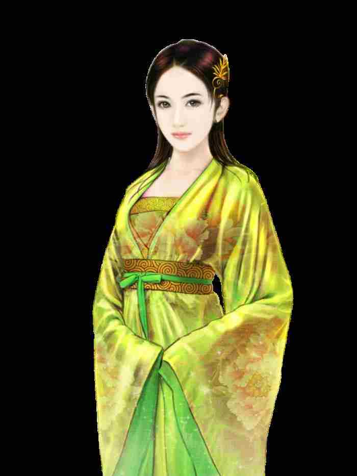 古风古代人物手绘插画免扣素材合集No