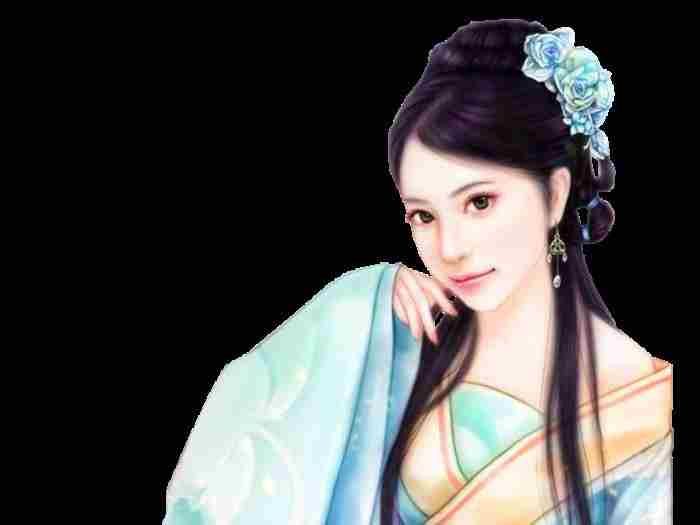 古风古代人物手绘插画免扣素材合集No