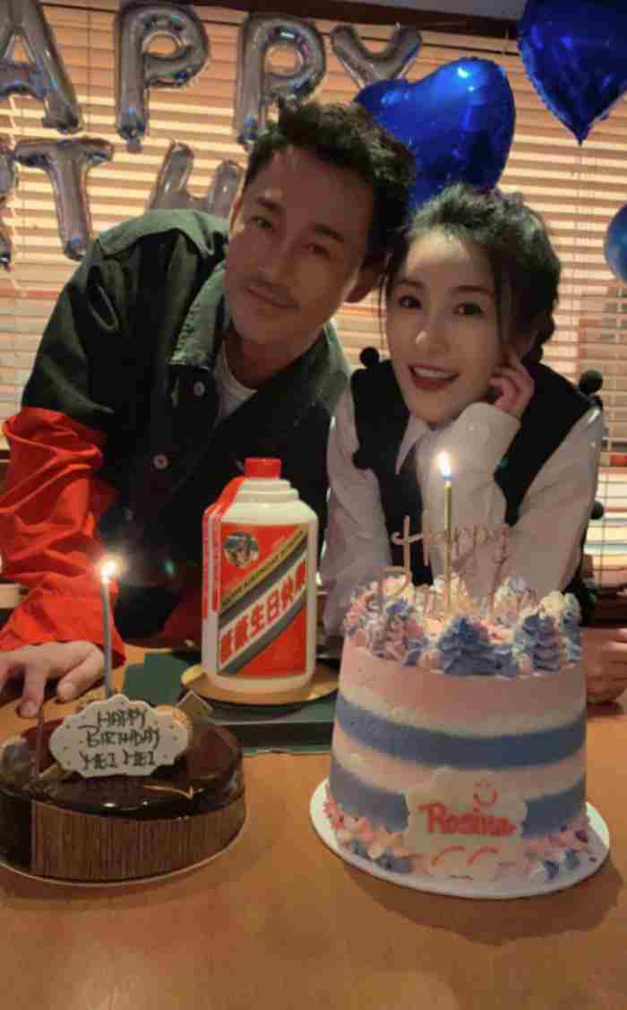 杨幂为刘恺威庆生(一句“悄悄话”说了整三年)